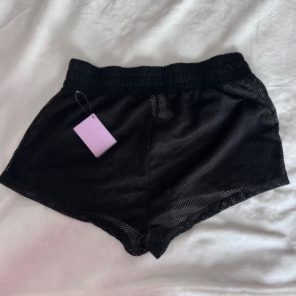 Forever 21 NWT Mesh Swim Cover Up Short - Picture 4 of 4